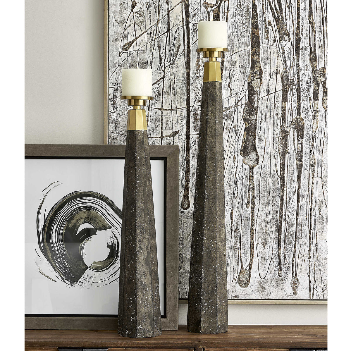 Pons Candleholders – Set of 2