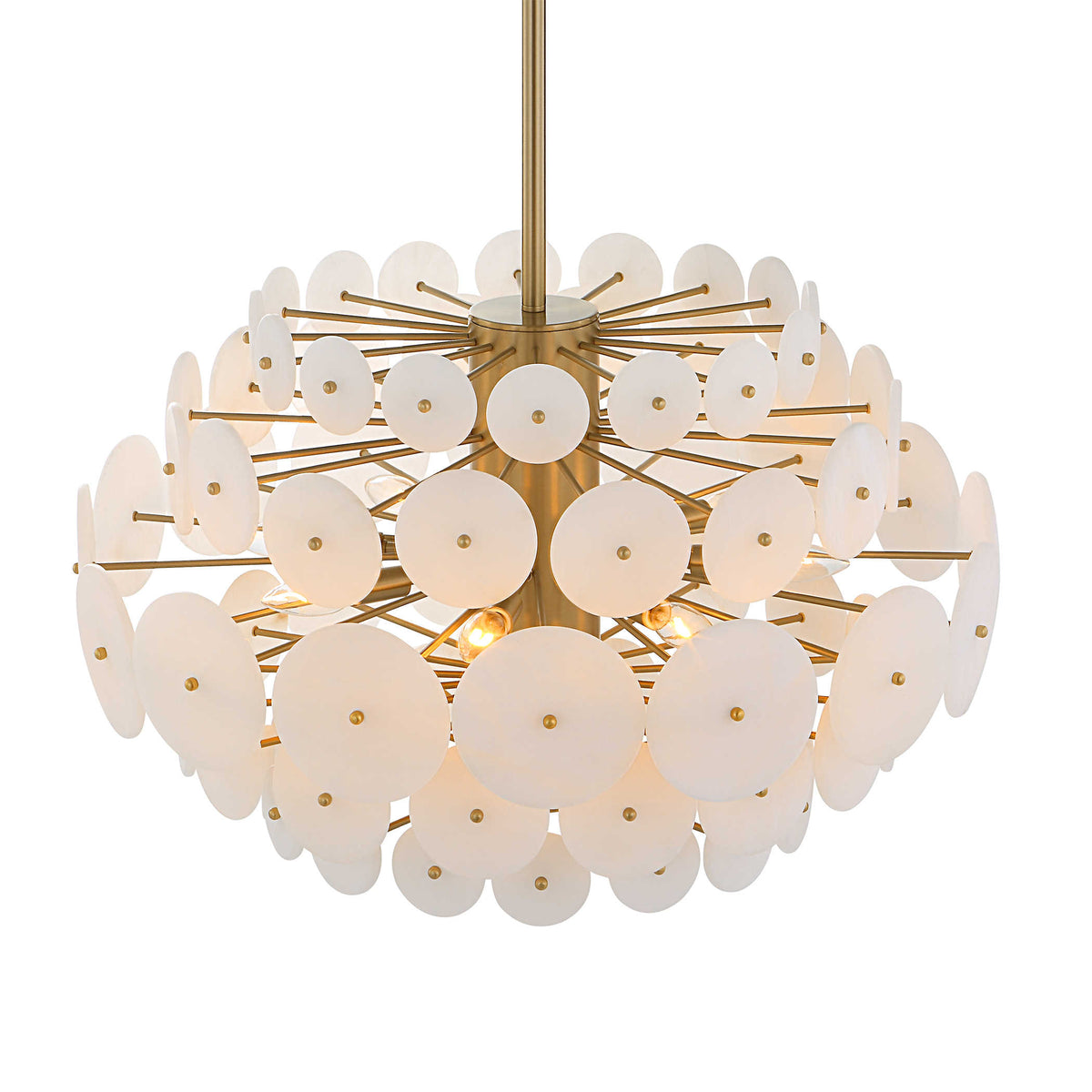 Alabaster Radiance 8 Light Pendant