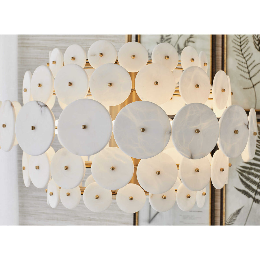 Alabaster Radiance 8 Light Pendant