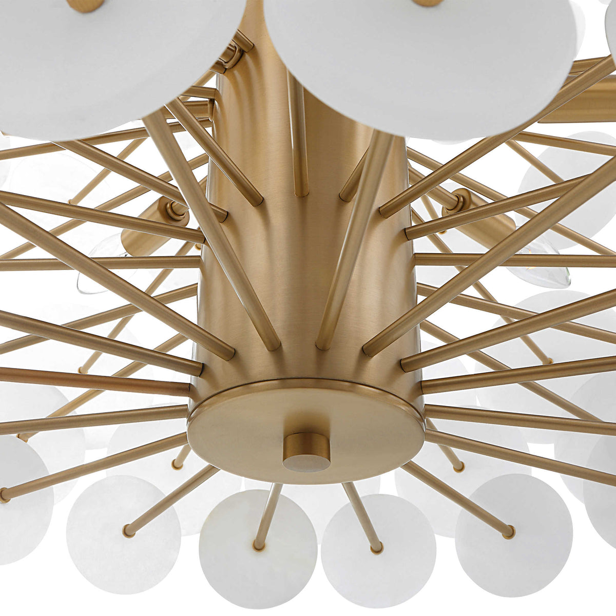 Alabaster Radiance 8 Light Pendant