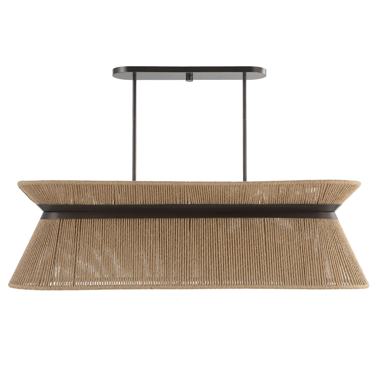 Highly Strung 5 Light Linear Pendant – Natural