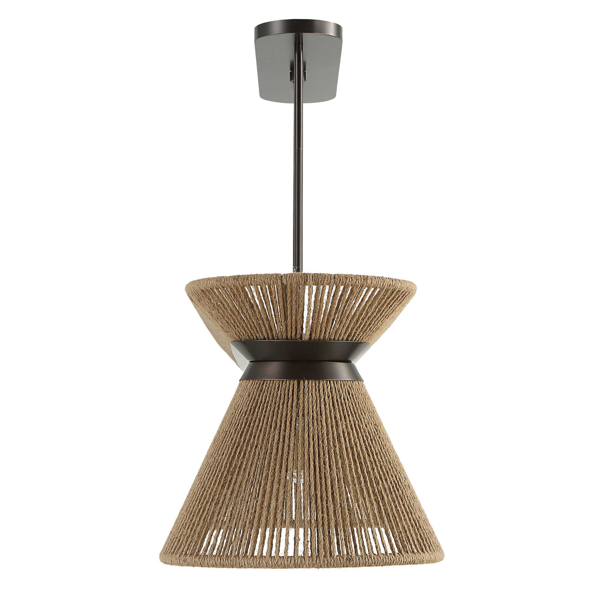 Highly Strung 5 Light Linear Pendant – Natural