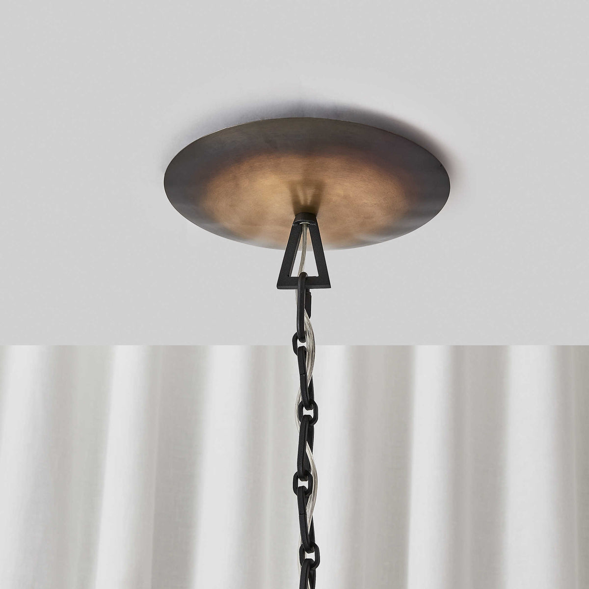 Open Arms 8 Light Chandelier