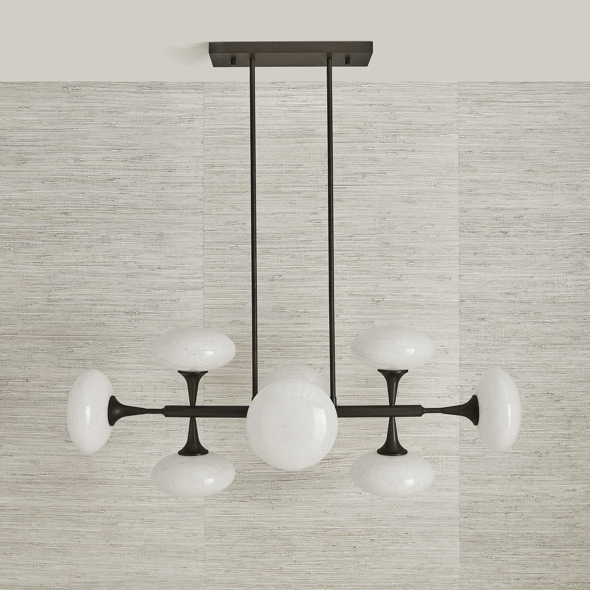 Vienna 8 Light Pendant – Bronze