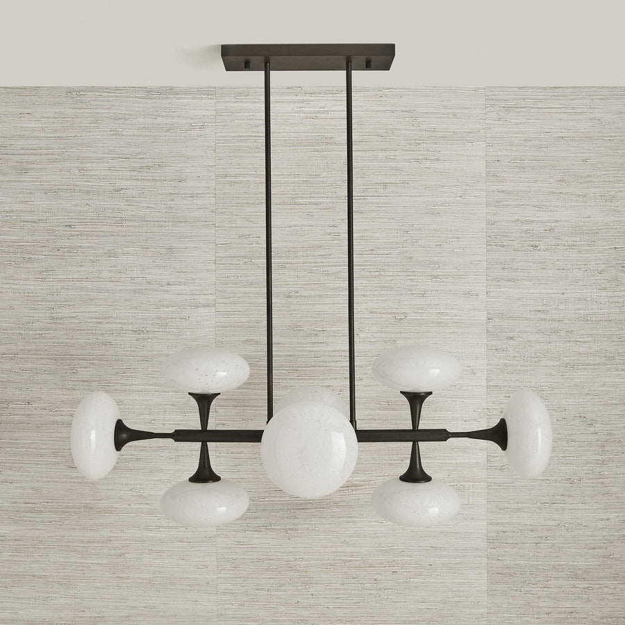 Vienna 8 Light Pendant – Bronze