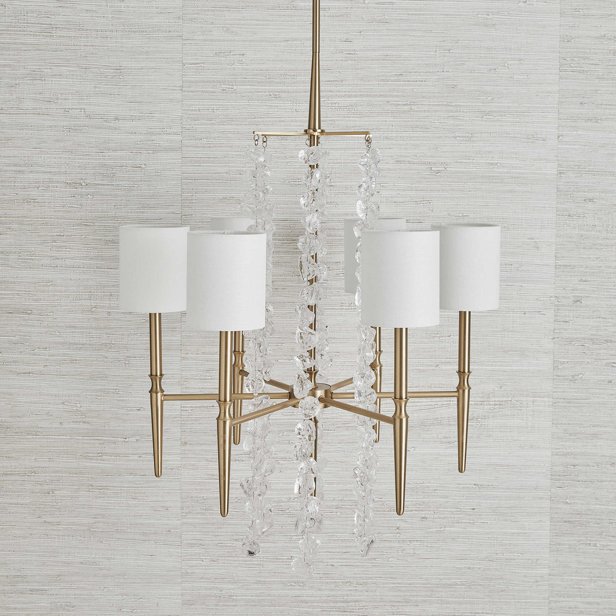 Waterfall 6 Light Chandelier
