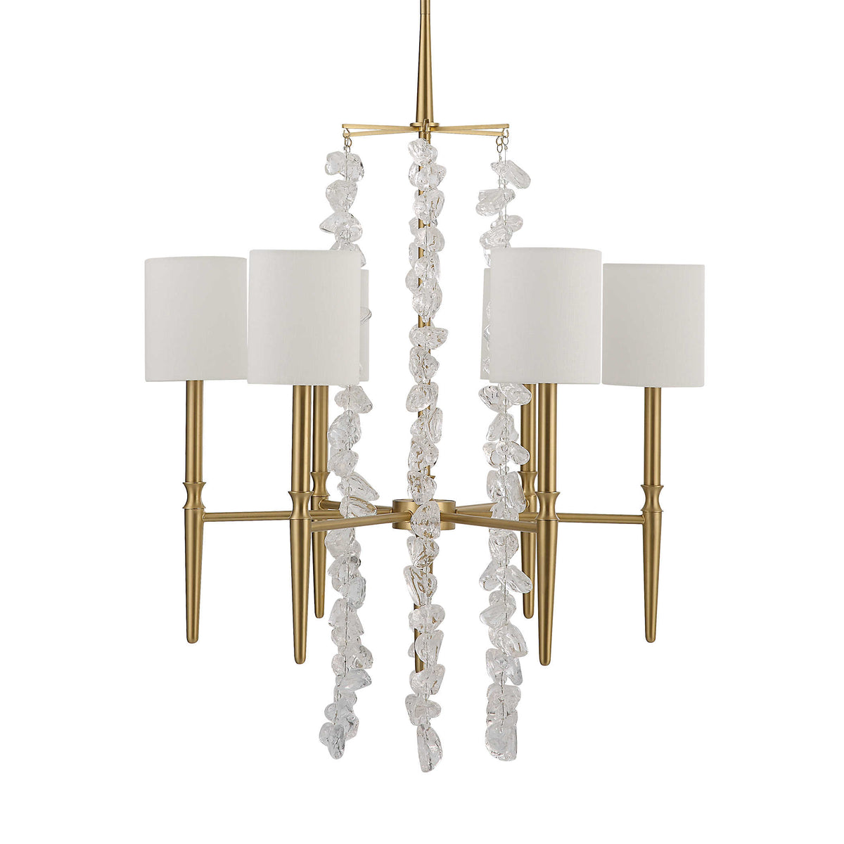 Waterfall 6 Light Chandelier