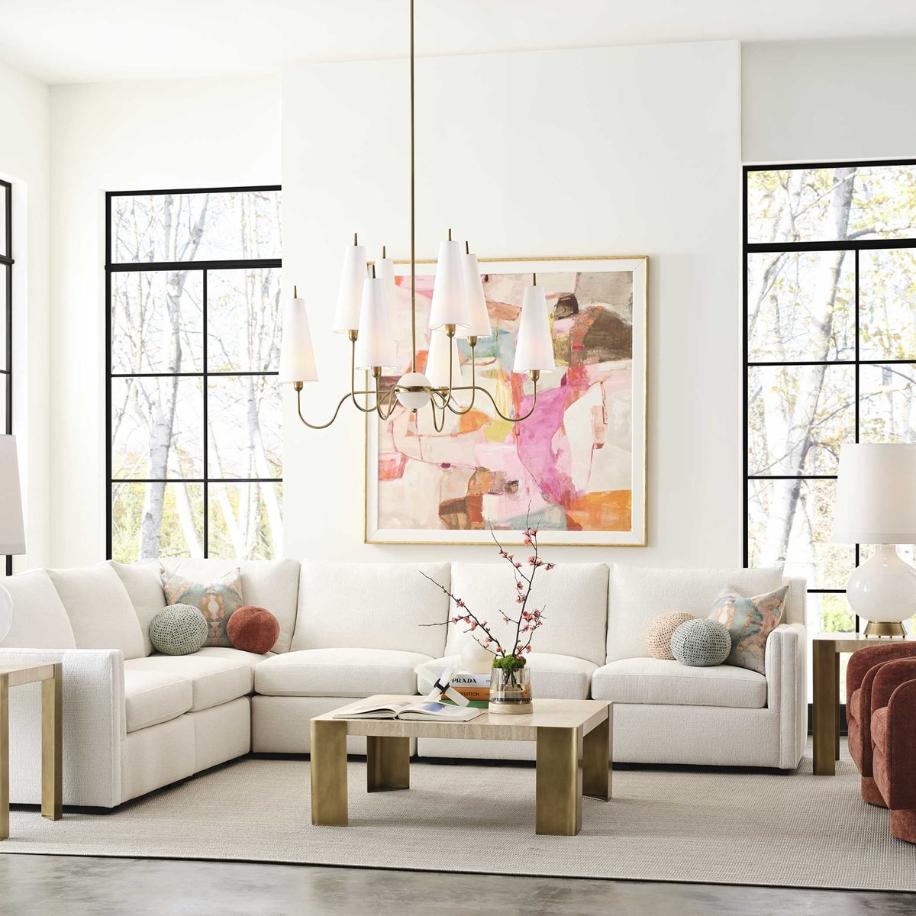 Elle 8 Light Chandelier