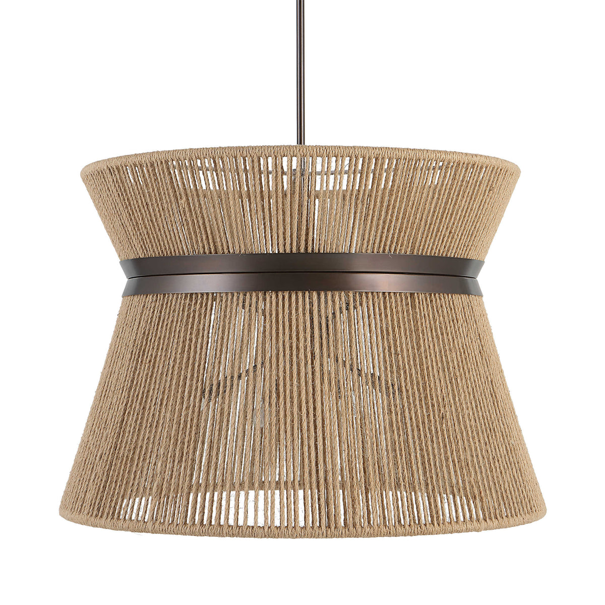 Highly Strung 8 Light Pendant – Natural