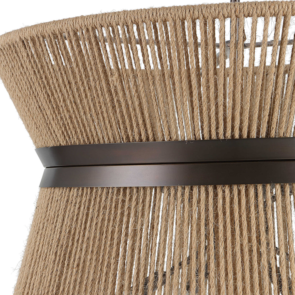 Highly Strung 8 Light Pendant – Natural