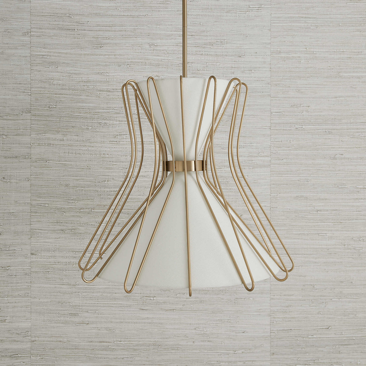 Boomerang Pendant – Brass, Medium