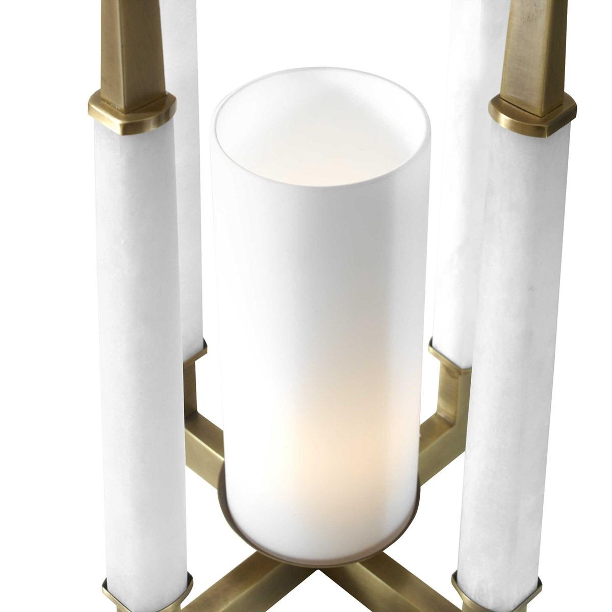 Alabaster Temple Pendant Light