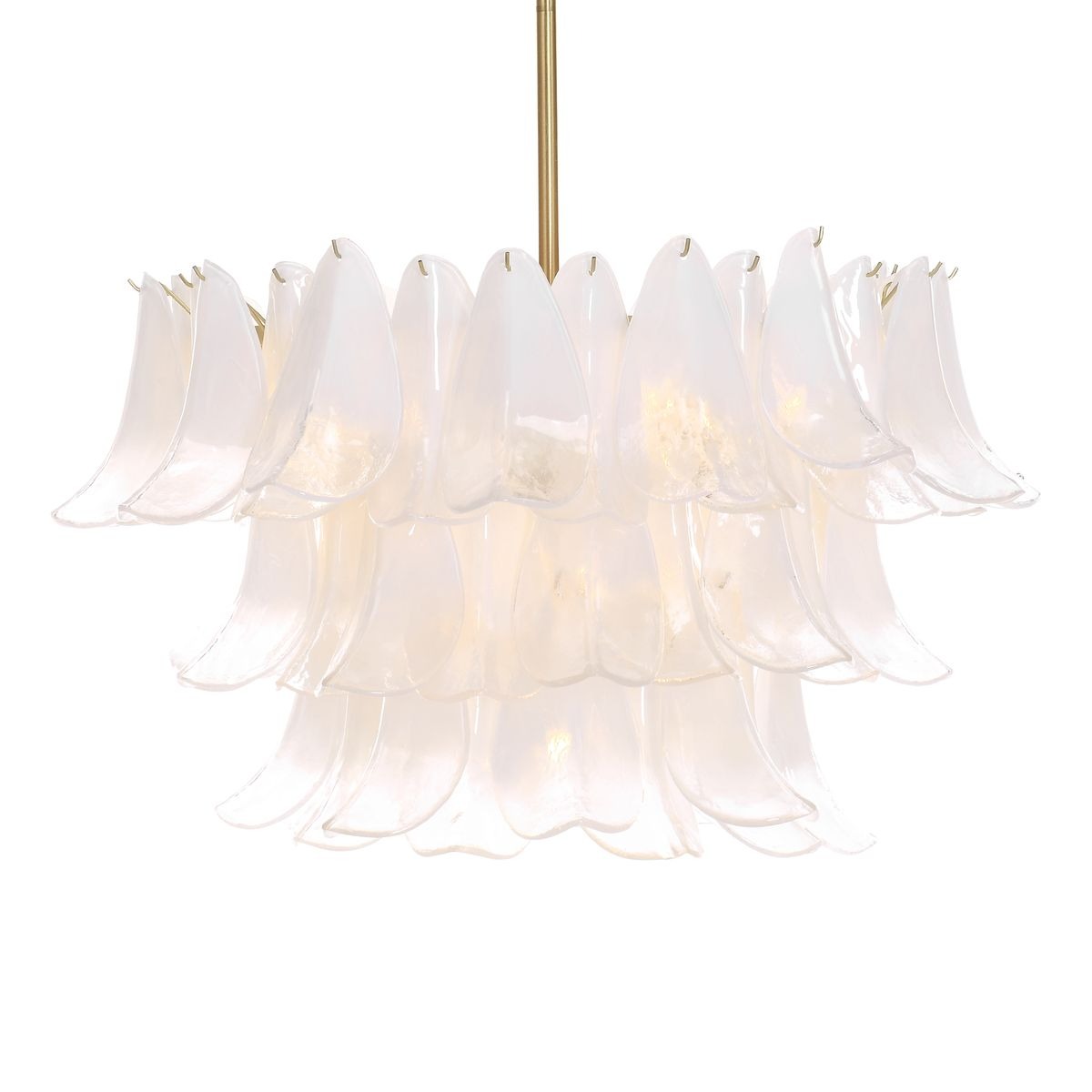 White Lotus 10 Light Pendant