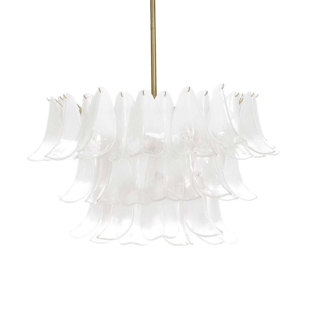 White Lotus 10 Light Pendant