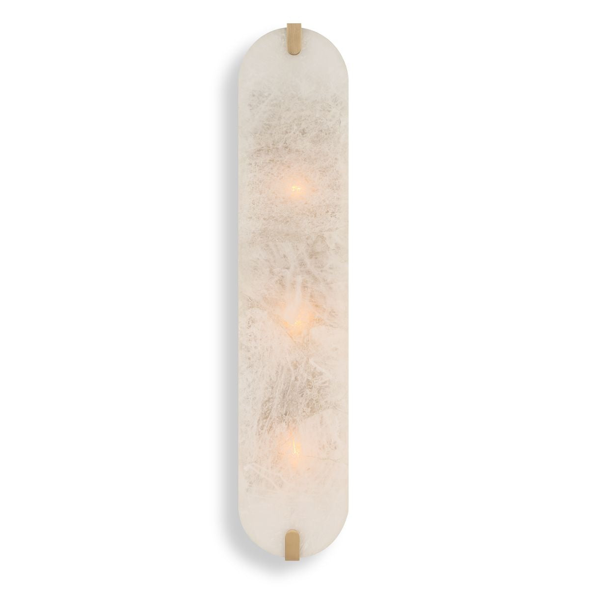 Lustrous 3 Light Wall Sconce – Crystal