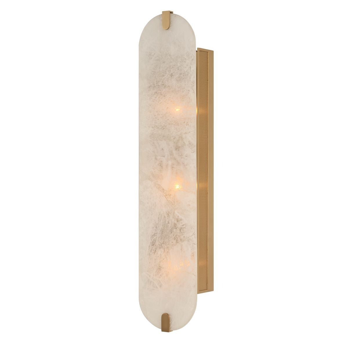 Lustrous 3 Light Wall Sconce – Crystal