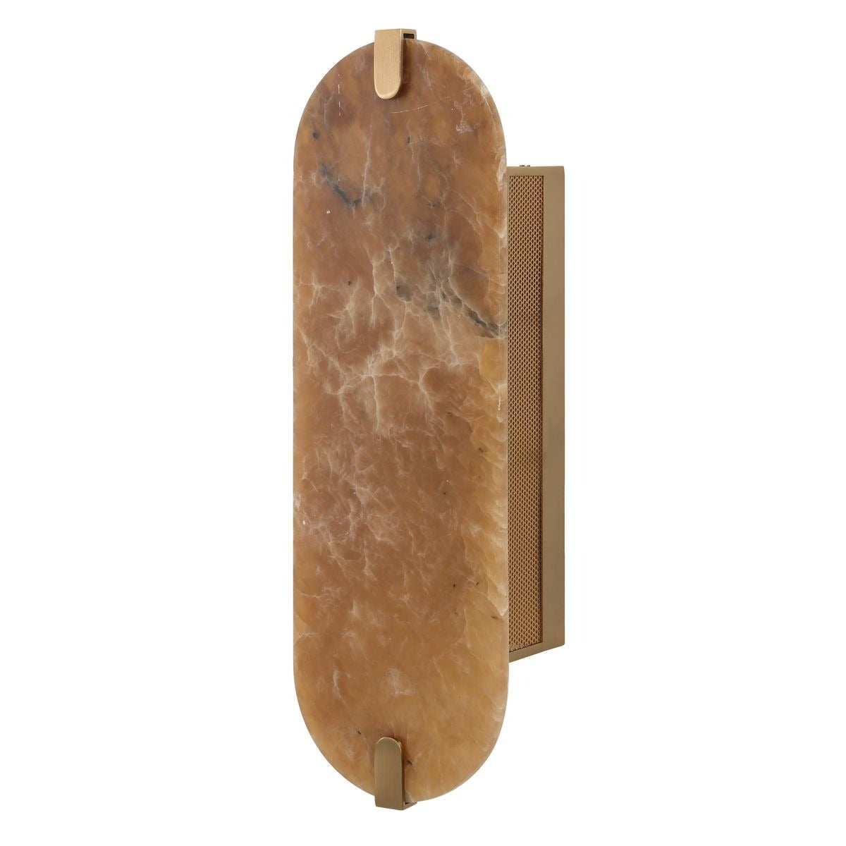 Lustrous 2 Light Wall Sconce – Smoky Alabaster
