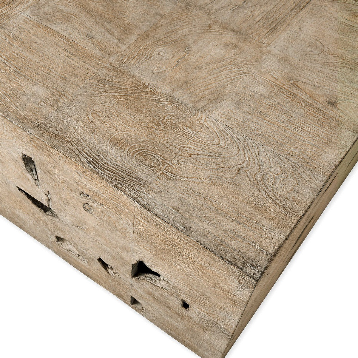 Teak Tac Toe Coffee Table – Light