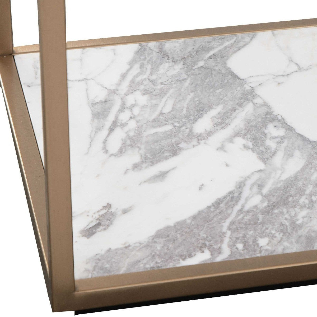Floating Plane Etagere – Brass