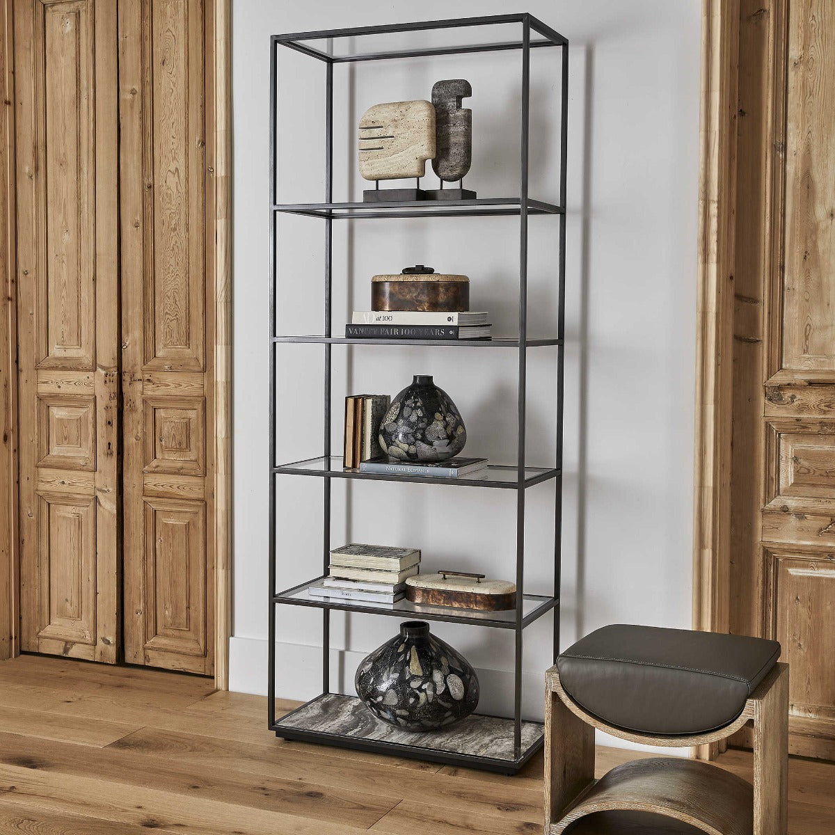 Floating Plane Etagere – Bronze