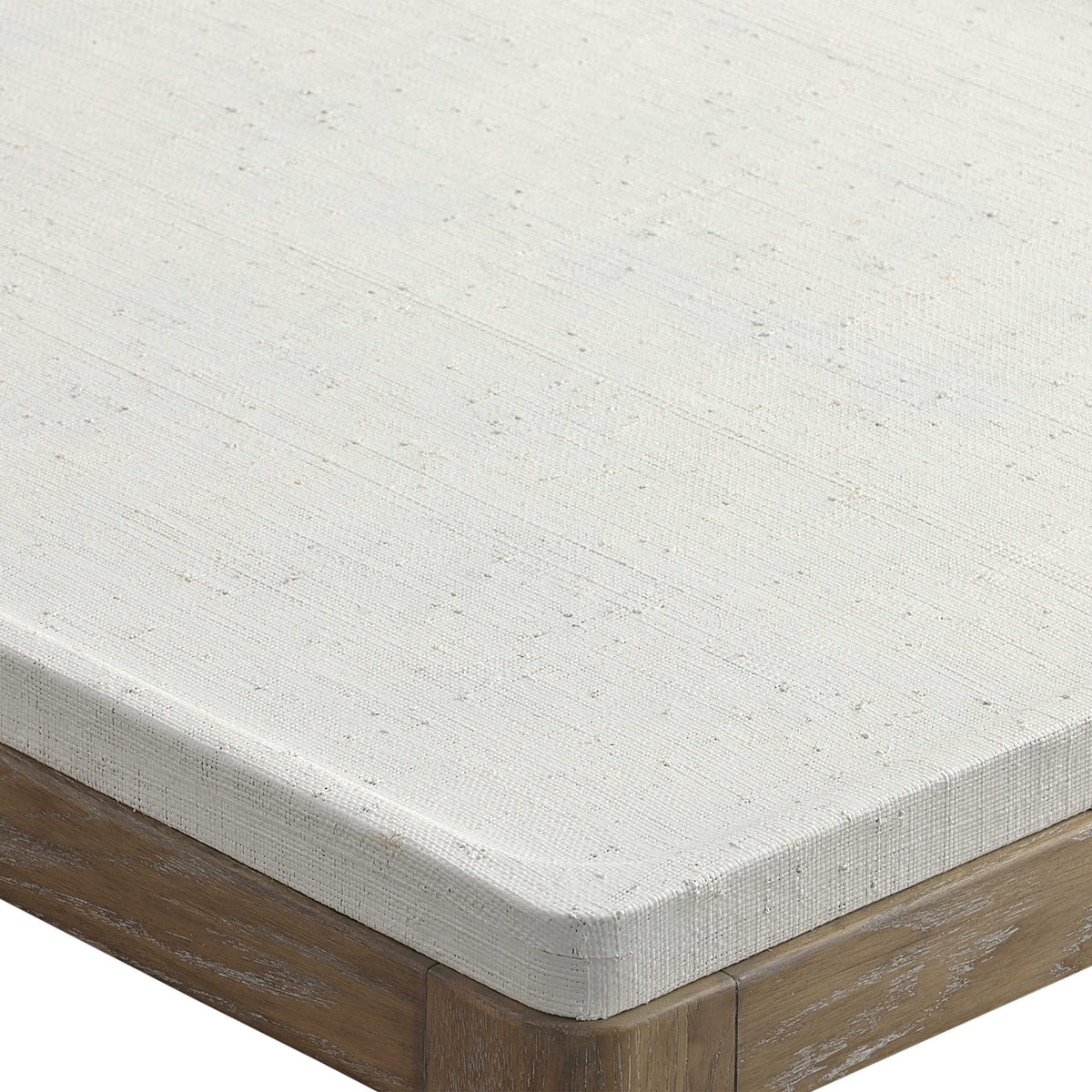 White Linen Coffee Table