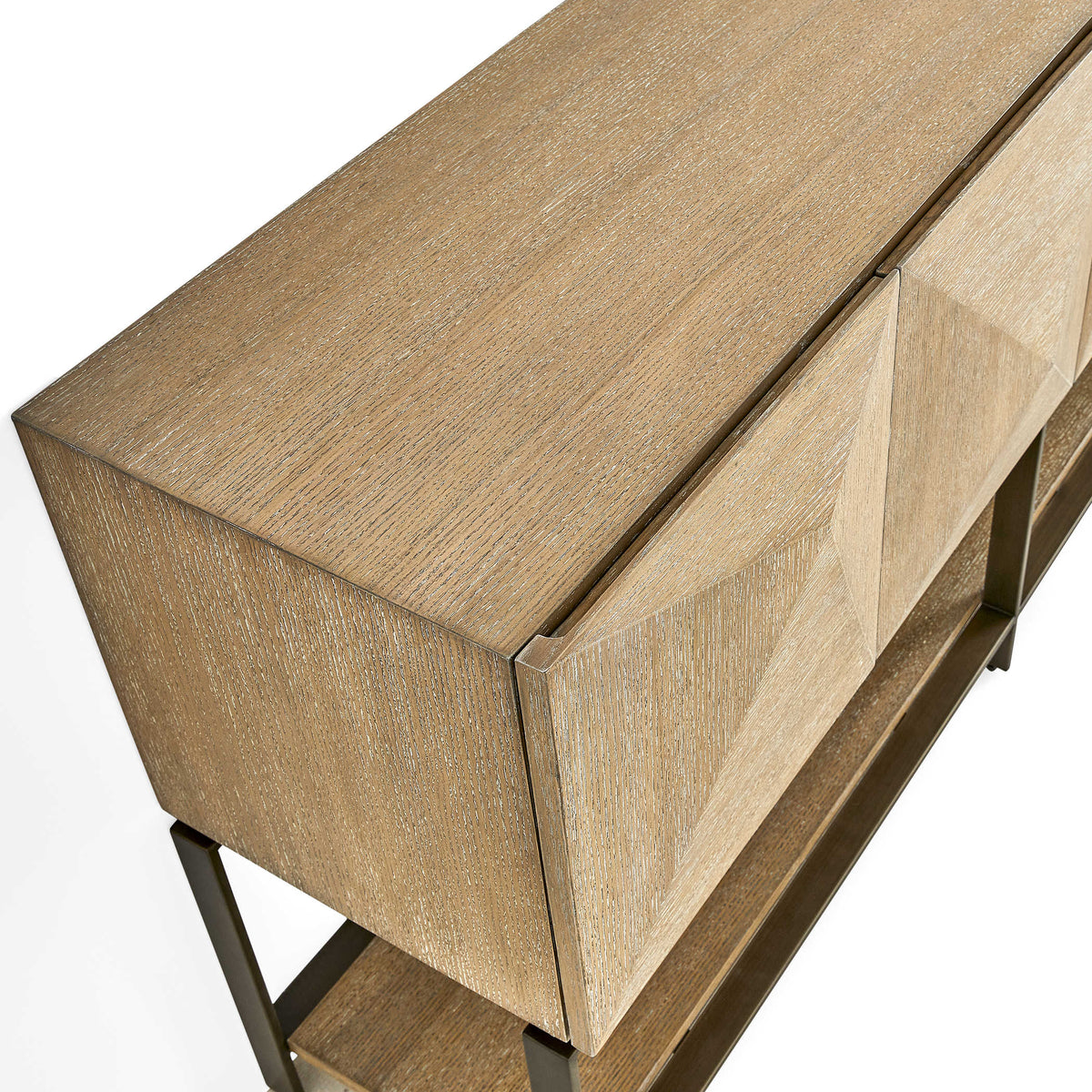 Trapezoid 6 Door Cabinet
