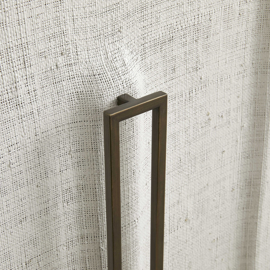 White Linen 3 Door Cabinet