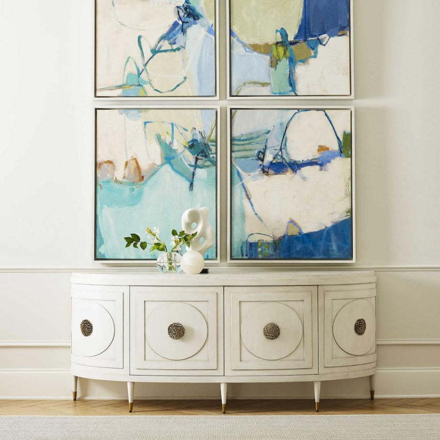 Paris Console Cabinet – White, Large