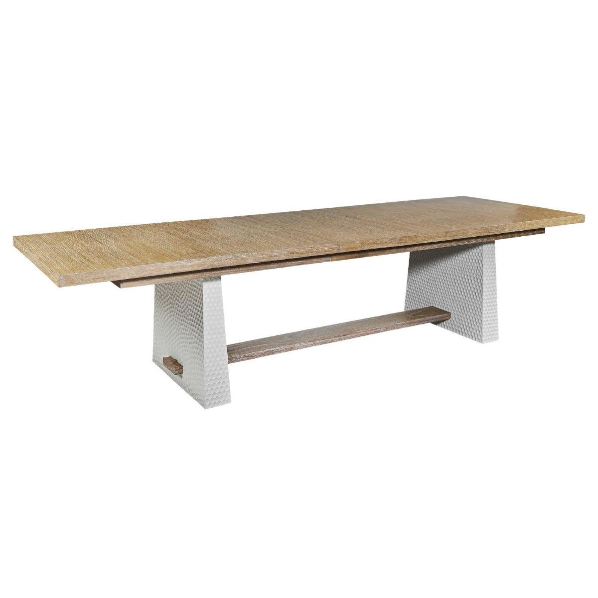 Hewn Trestle Extending Dining Table – 266–317cm