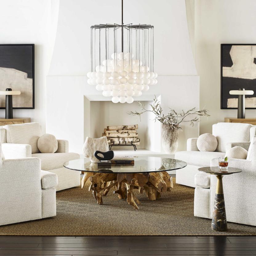 Pier Accent Table – Marble