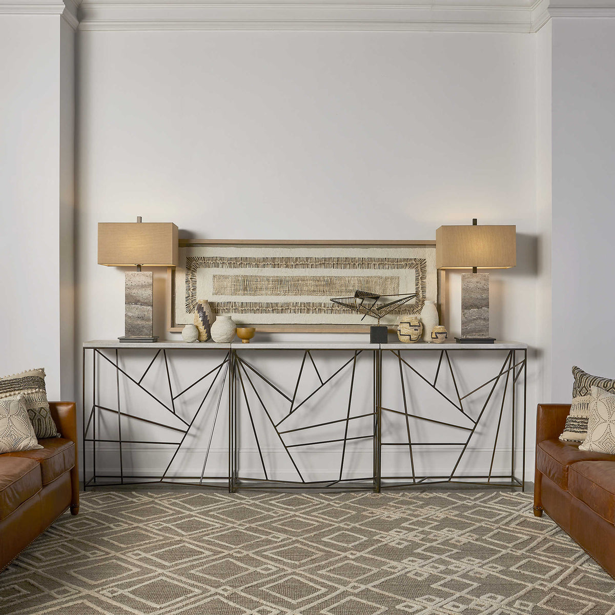 Pick Up Sticks Console Table
