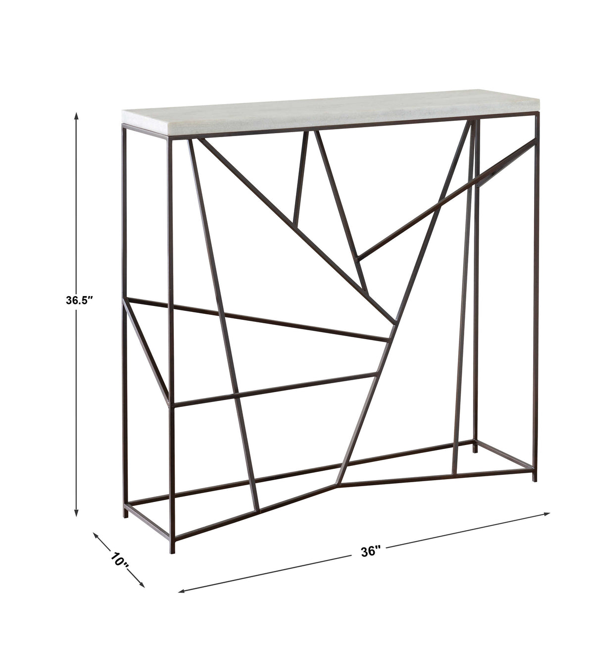 Pick Up Sticks Console Table