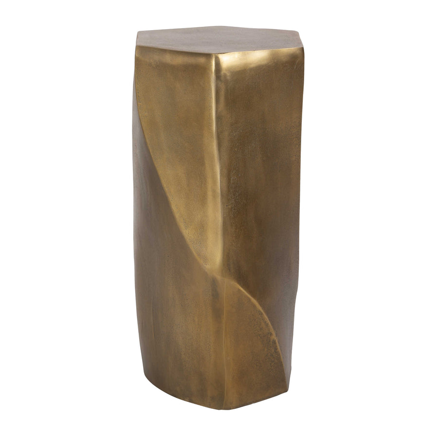 Cathenna Accent Table – Brass