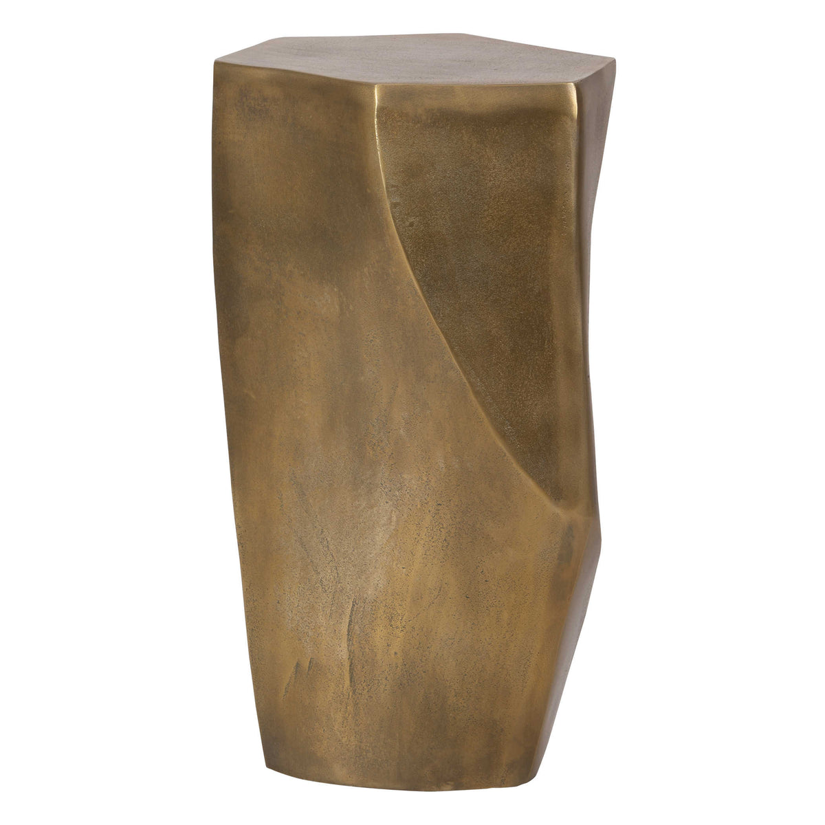 Cathenna Accent Table – Brass