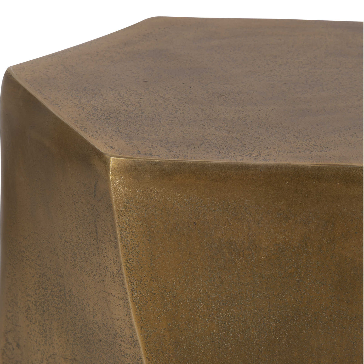 Cathenna Accent Table – Brass