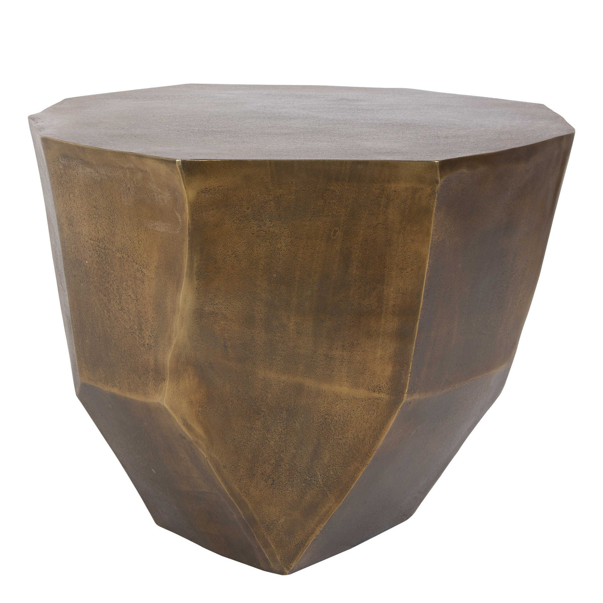 Cathenna Coffee Table – Brass, Medium