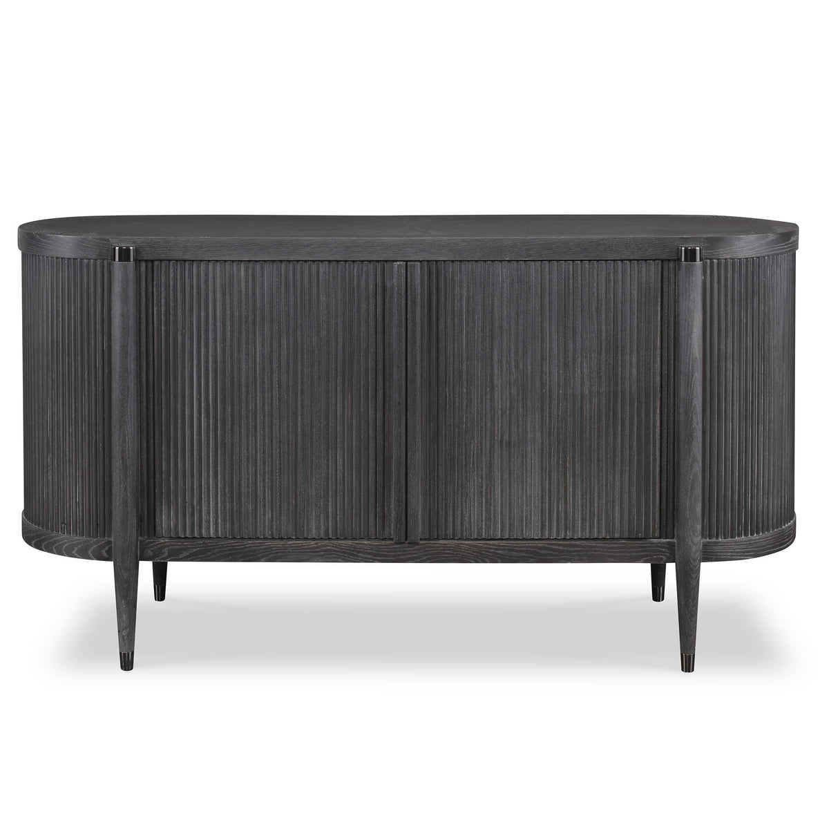 Tambour Cabinet – Black Ceruse