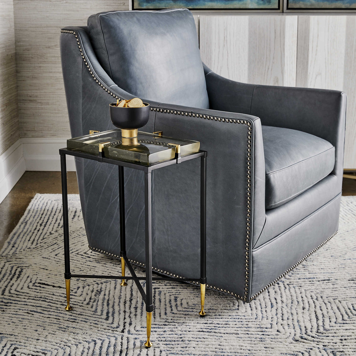 Ice Block Accent Table – Rectangular