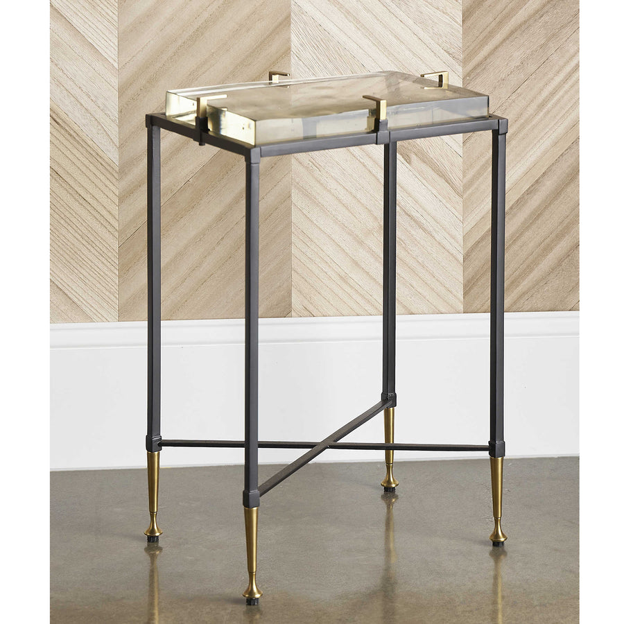 Ice Block Accent Table – Rectangular