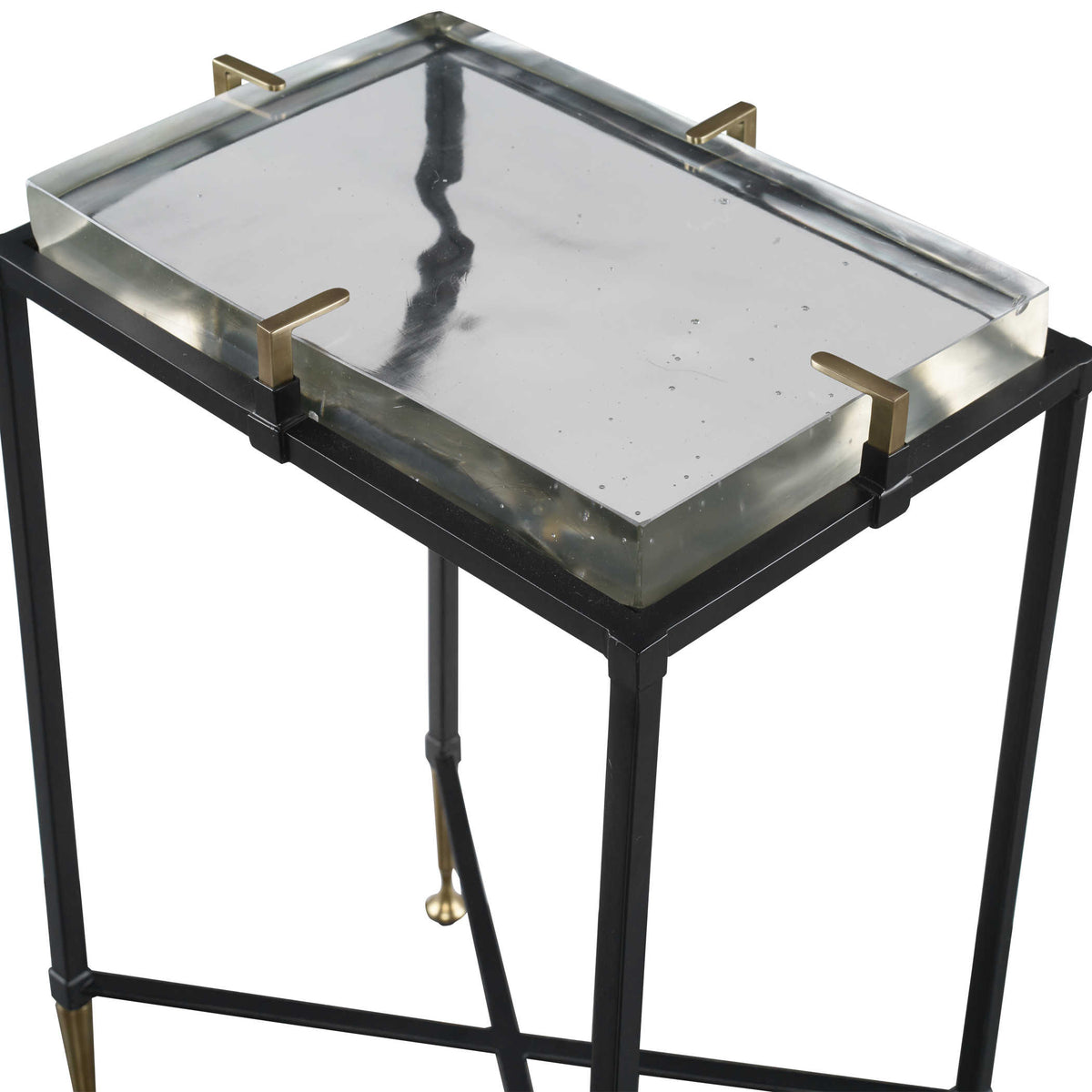 Ice Block Accent Table – Rectangular