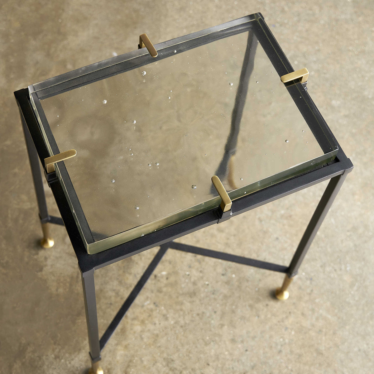 Ice Block Accent Table – Rectangular