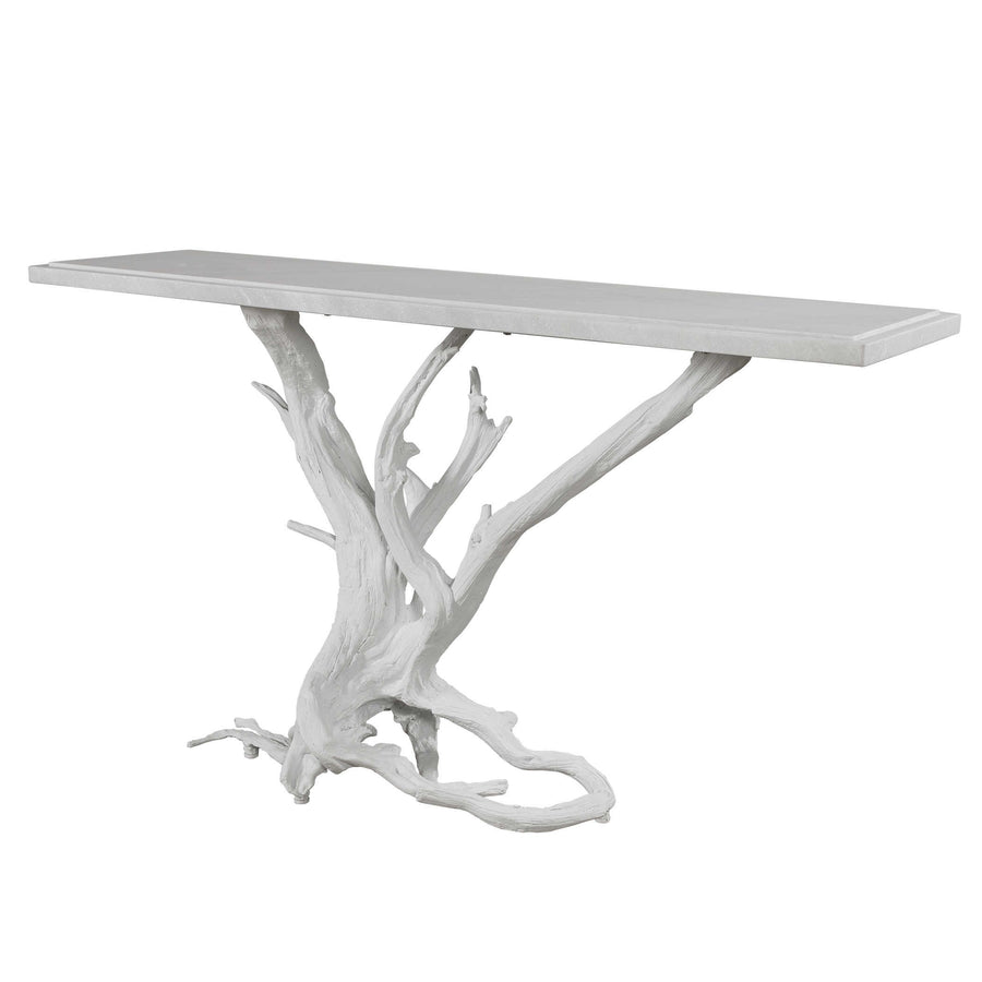 Big Sur Console Table – Matte White
