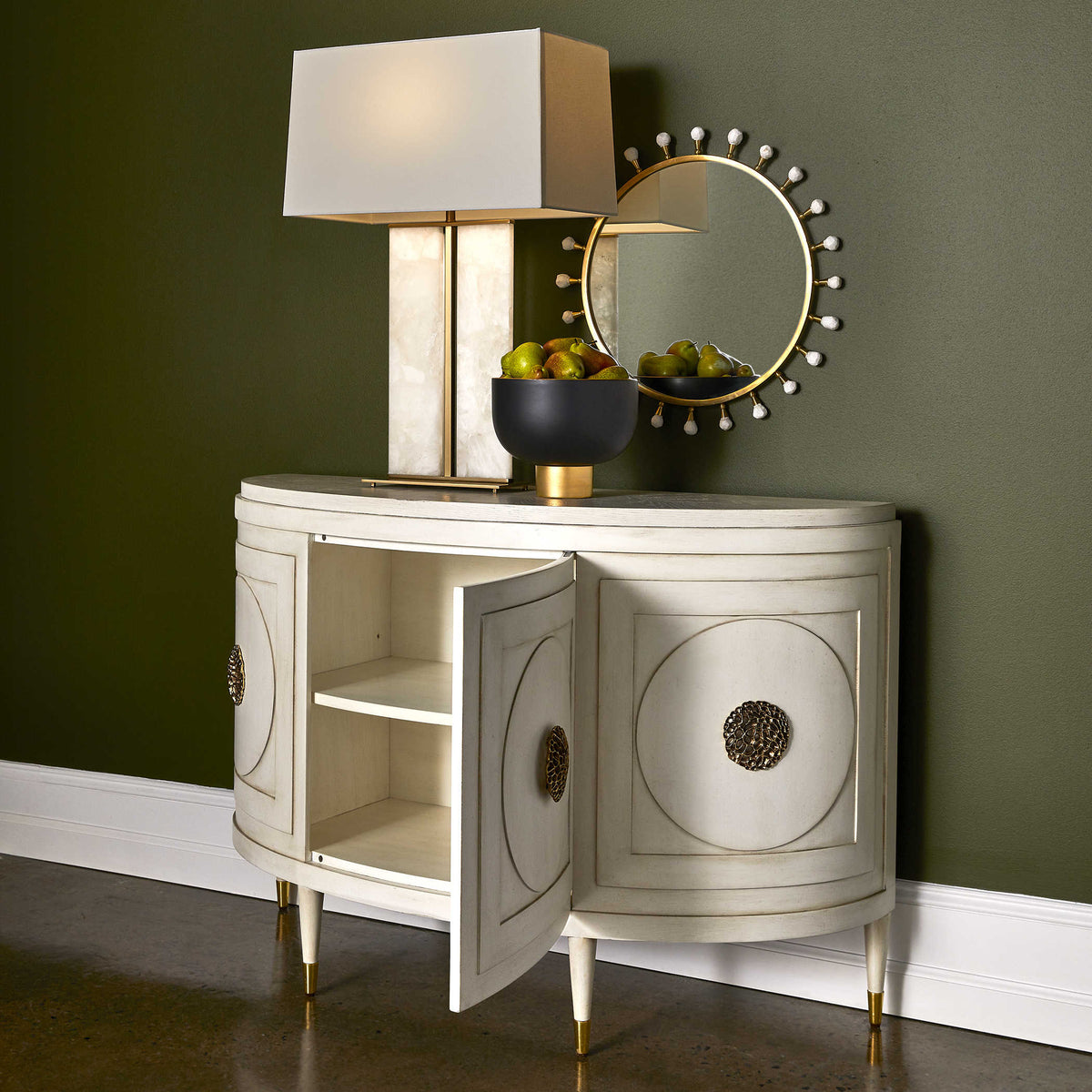 Paris Console Cabinet – White