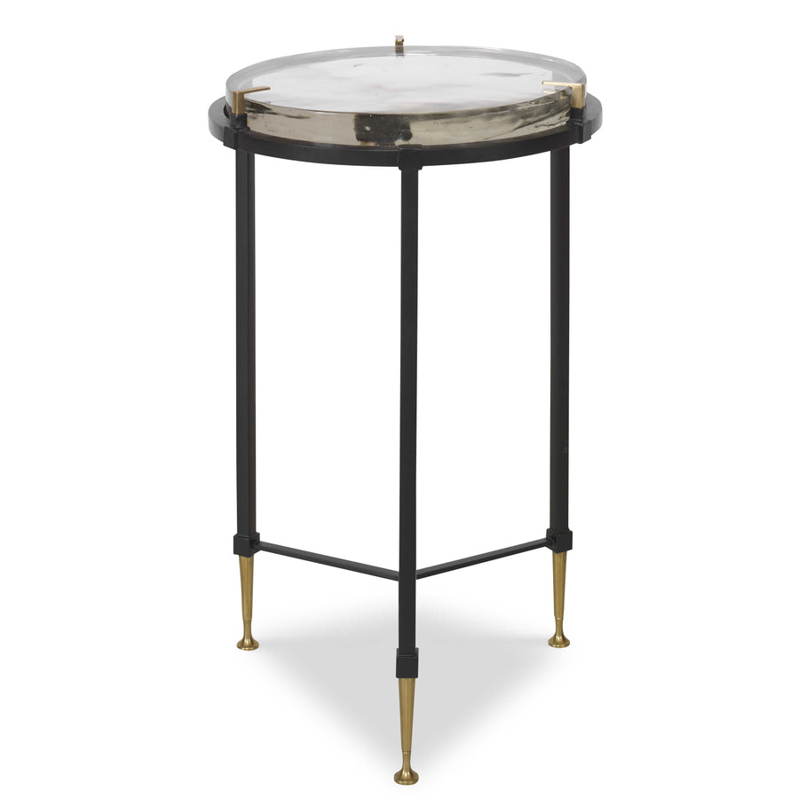 Ice Block Accent Table – Round