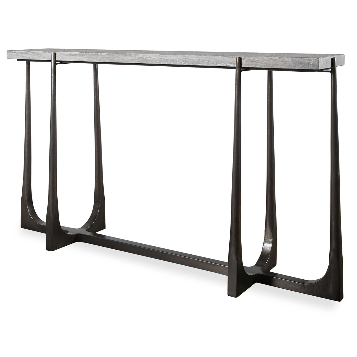 Tapering Off Console Table
