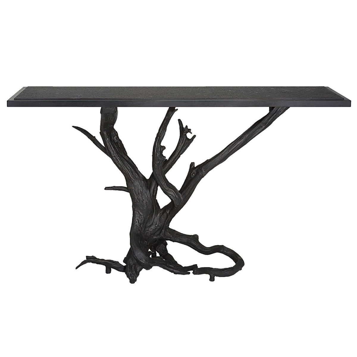 Big Sur Console Table – Bronze/Black