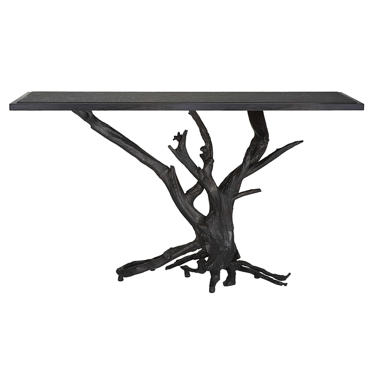 Big Sur Console Table – Bronze/Black