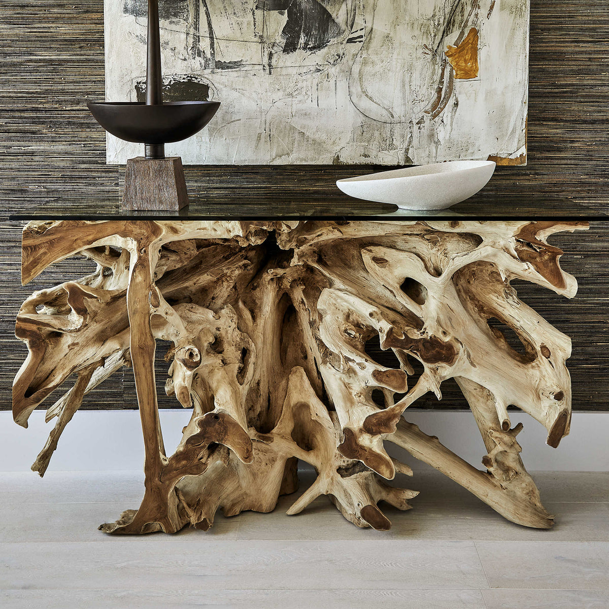 Center Root Console Table – 58 x 17 inch