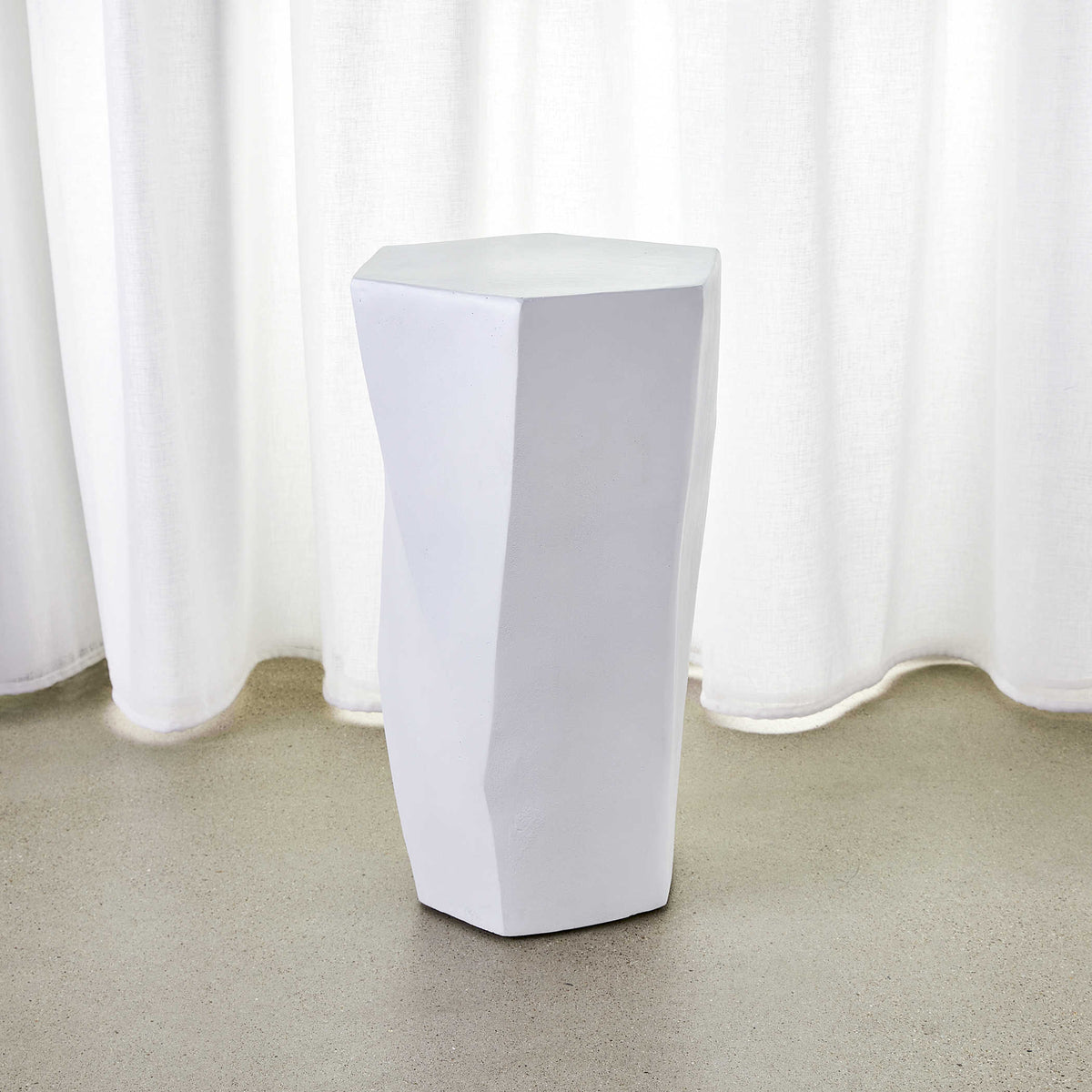 Cathenna Accent Table – White
