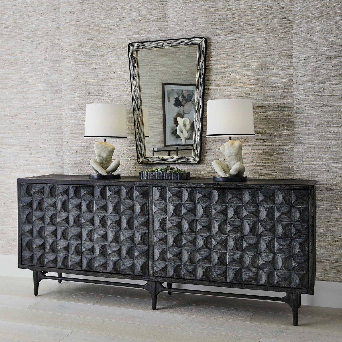 Foursquare 4 Door Cabinet